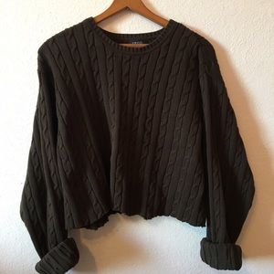 XL Cropped Sweater